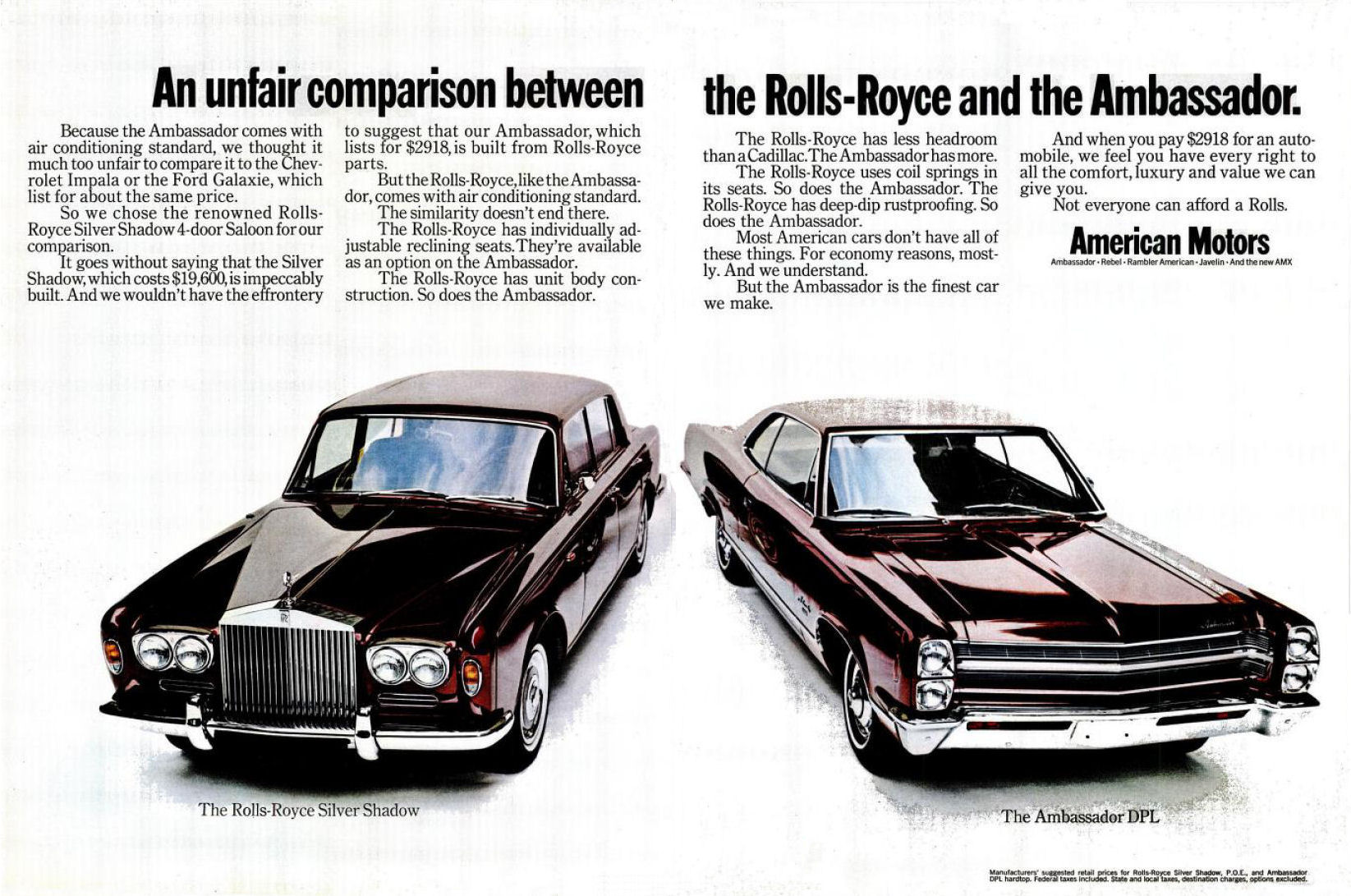 1968 AMC Auto Advertising